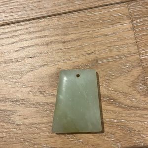 Large Green Stone Pendant